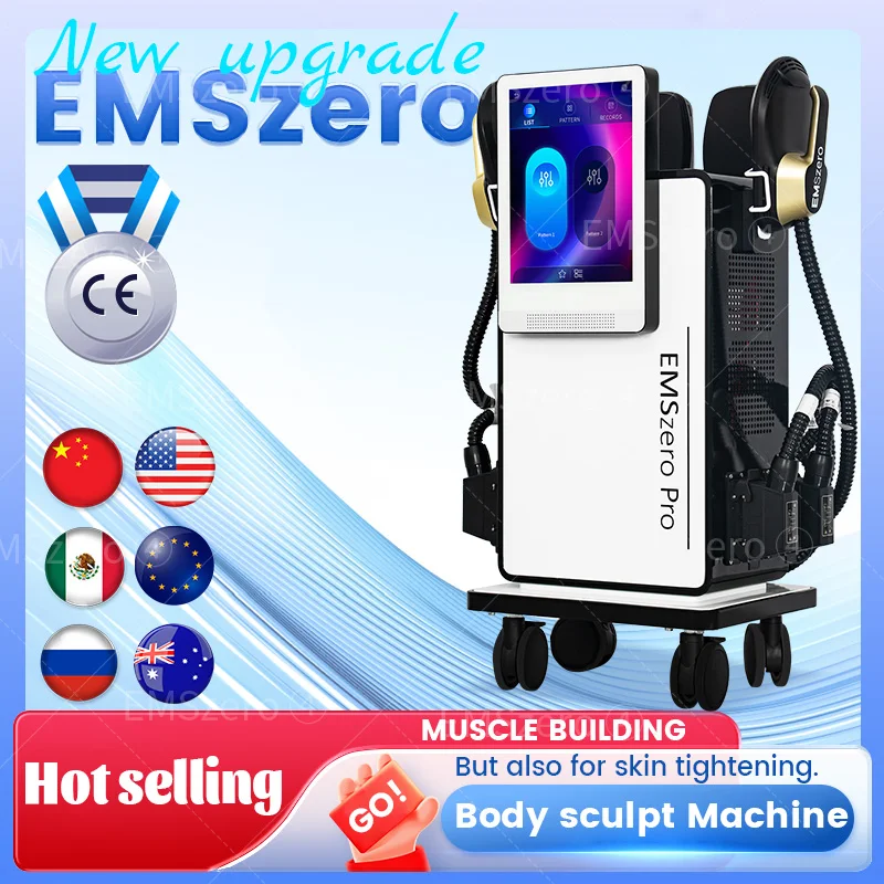 EMS NEO 6500W Emszero Loss Weight Electromagnetic 4/5 Handles Muscle Sculpting Body Slimming Beauty Machine
EMS NEO 6500W Emszero Loss Weight Electromagnetic 4/5 Handles Muscle Sculpting Body Slimming Beauty Machine