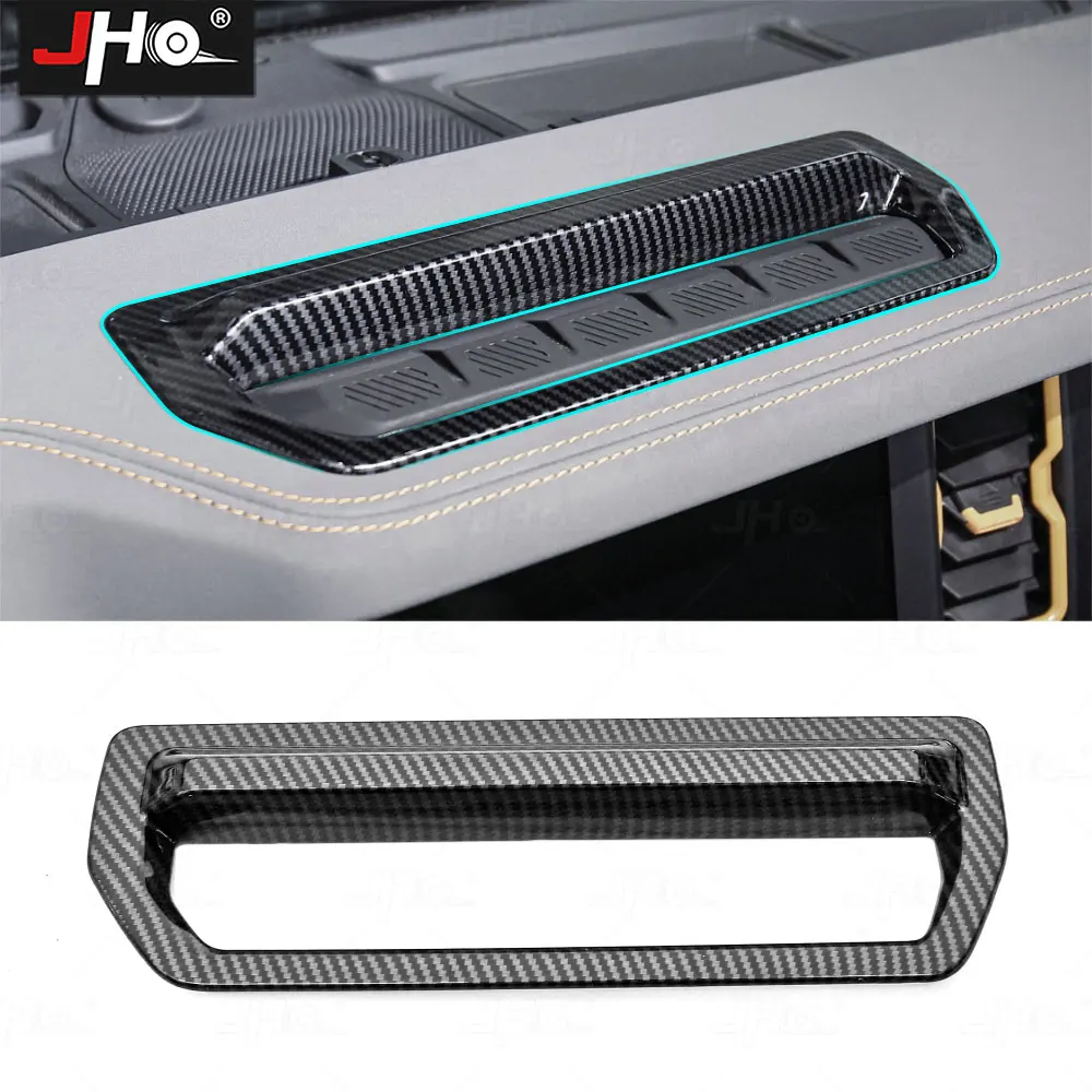 JHO Car ABS Carbon Grain 4WD Switch Control Panel Cover Trim for Ford Bronco 2022 2023 2024 Up Protector Interior Accessories
JHO Car ABS Carbon Grain 4WD Switch Control Panel Cover Trim for Ford Bronco 2022 2023 2024 Up Protector Interior Accessories