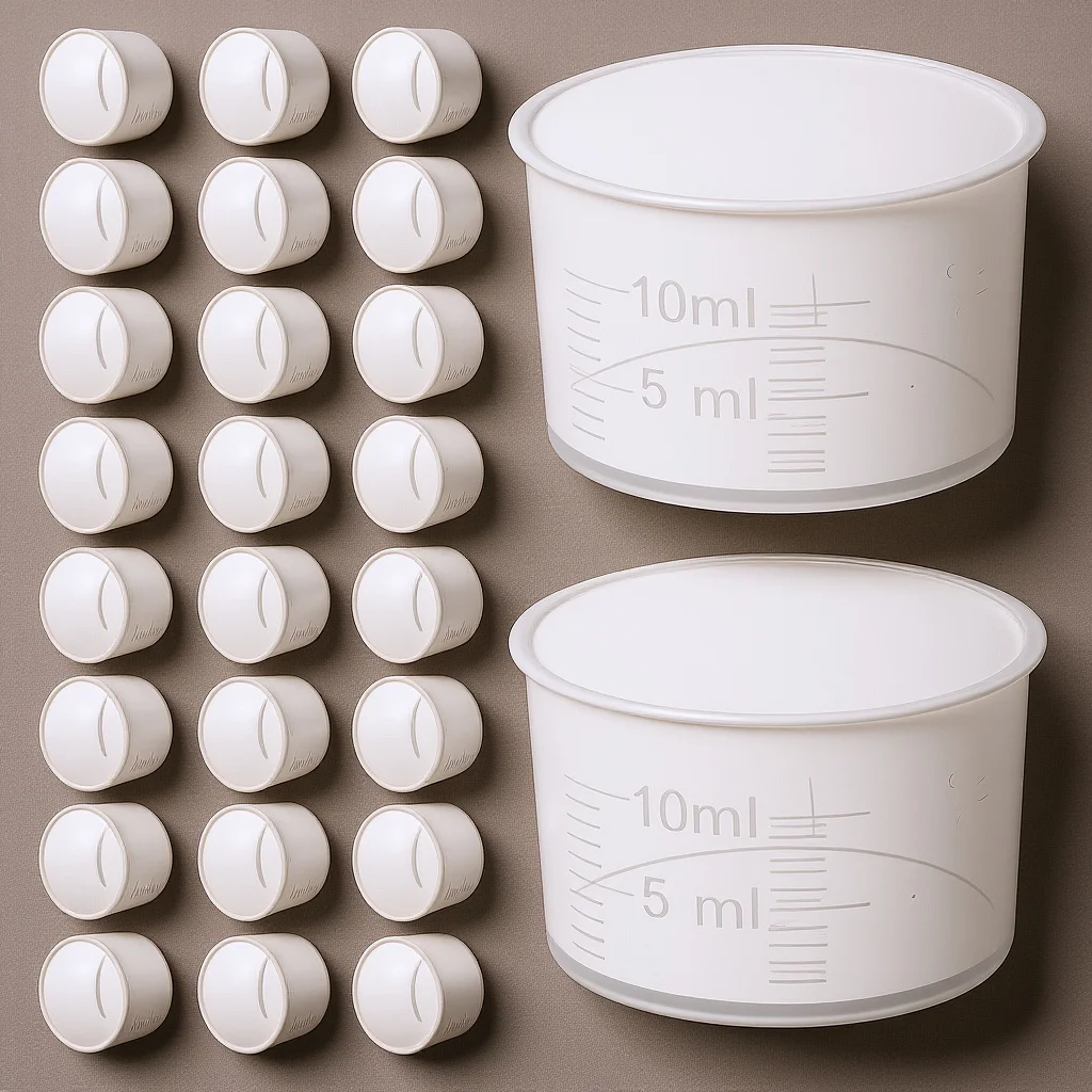 100Pcs Plastic Scale Cups Clear Graduated Measuring Cup for Liquid Water Accurate Measurement in Lab Kitchen Plastic Measuring
100Pcs Plastic Scale Cups Clear Graduated Measuring Cup for Liquid Water Accurate Measurement in Lab Kitchen Plastic Measuring