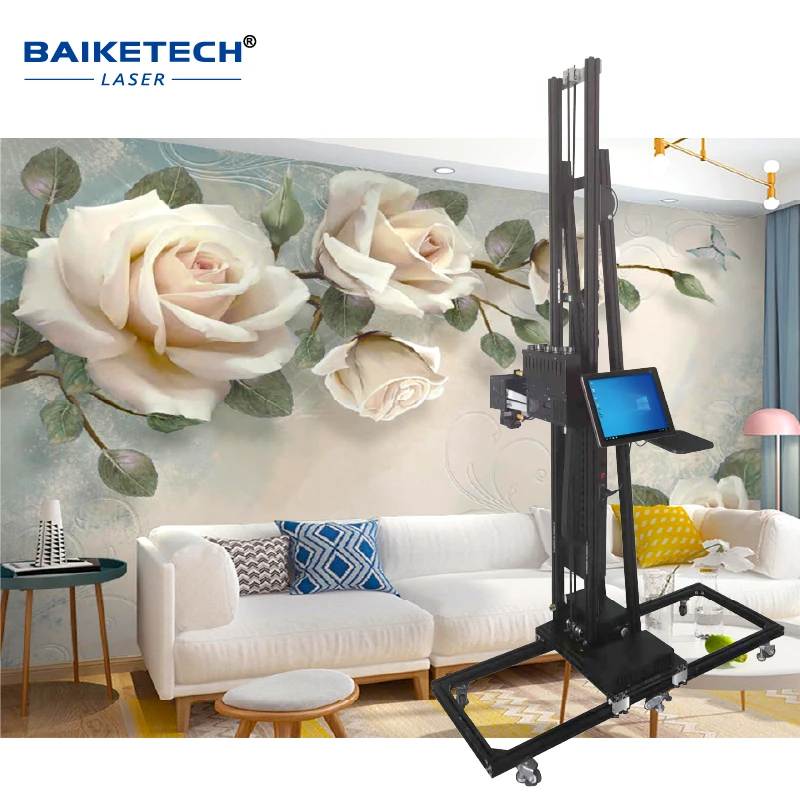 3D Inkjet Mural Painting Machine UV Wallpaper Printer Epson Printhead Printer TH-UV200A Max Vertical Wall Printer Machine
3D Inkjet Mural Painting Machine UV Wallpaper Printer Epson Printhead Printer TH-UV200A Max Vertical Wall Printer Machine