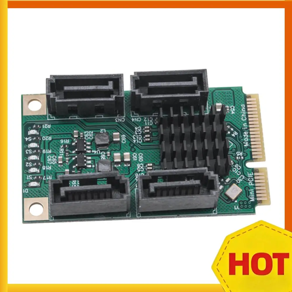 Mini PCI-E To SATA3.0 Riser Card M.2 PCI-E 2.0 Converter B+M Key SSD Adapter Card 5/2.5 Gbps 2/4 SATA 3.0
Mini PCI-E To SATA3.0 Riser Card M.2 PCI-E 2.0 Converter B+M Key SSD Adapter Card 5/2.5 Gbps 2/4 SATA 3.0