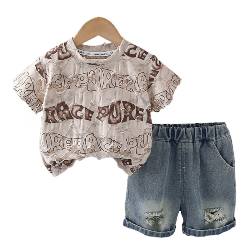 New Summer Baby Clothes Set Children T-Shirt Shorts 2Pcs/Sets Toddler Boys Clothing Infant Casual Cotton Costume Kids Tracksuits
New Summer Baby Clothes Set Children T-Shirt Shorts 2Pcs/Sets Toddler Boys Clothing Infant Casual Cotton Costume Kids Tracksuits