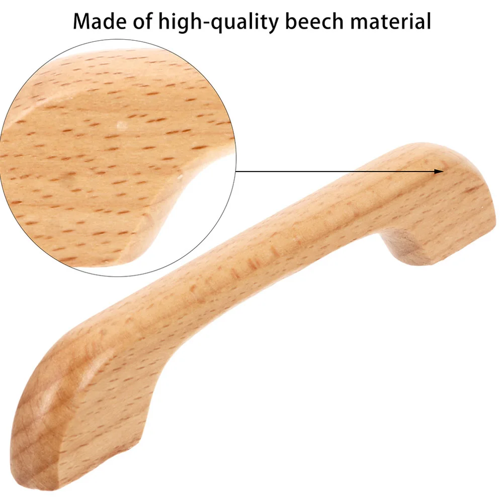 8 Pcs Wooden Cabinet Handles Drawer Knobs Pull Beech Wardrobe Door Furniture Modern Design Easy Install Sturdy Beautiful
8 Pcs Wooden Cabinet Handles Drawer Knobs Pull Beech Wardrobe Door Furniture Modern Design Easy Install Sturdy Beautiful
