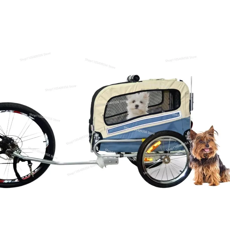 For Pet Bicycle Trailer Cart 2 in 1 Small Iron Folding Dog Cart
For Pet Bicycle Trailer Cart 2 in 1 Small Iron Folding Dog Cart