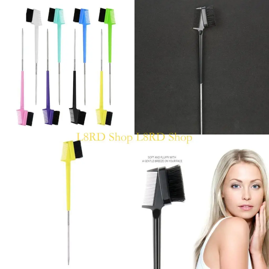 L8RD Multipurpose Steel Needle Hair Dye Brush Eyebrow Comb Hair Brush for Hairstyling
L8RD Multipurpose Steel Needle Hair Dye Brush Eyebrow Comb Hair Brush for Hairstyling