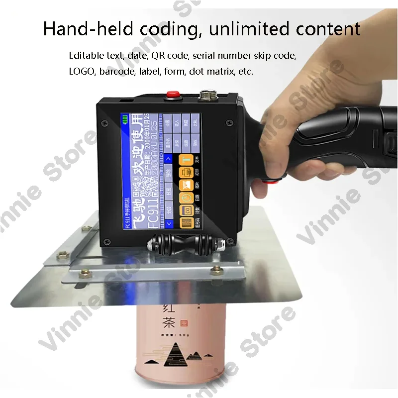 Светодиодный сенсорный портативный струйный принтер с USB-подключением для печати даты производства, кода упаковки продуктов, номера партии
Светодиодный сенсорный портативный струйный принтер с USB-подключением для печати даты производства, кода упаковки продуктов, номера партии