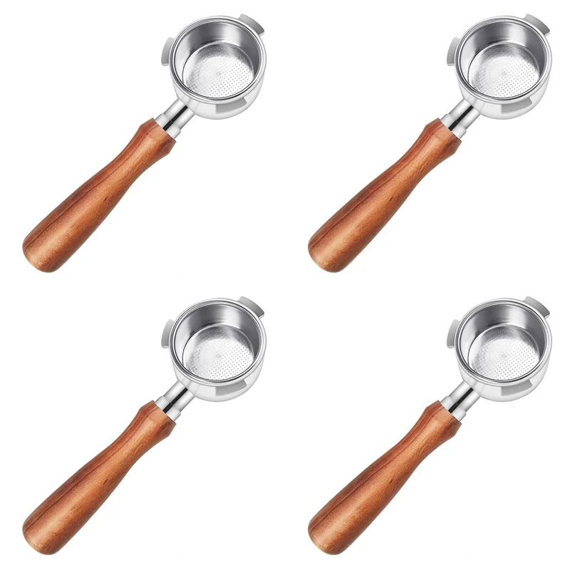 ABUN-4Pcs 51 мм бездонный портафильтр для кофемашин Delonghi EC680/EC685, с корзиной для фильтра, аксессуары для кофе
ABUN-4Pcs 51 мм бездонный портафильтр для кофемашин Delonghi EC680/EC685, с корзиной для фильтра, аксессуары для кофе