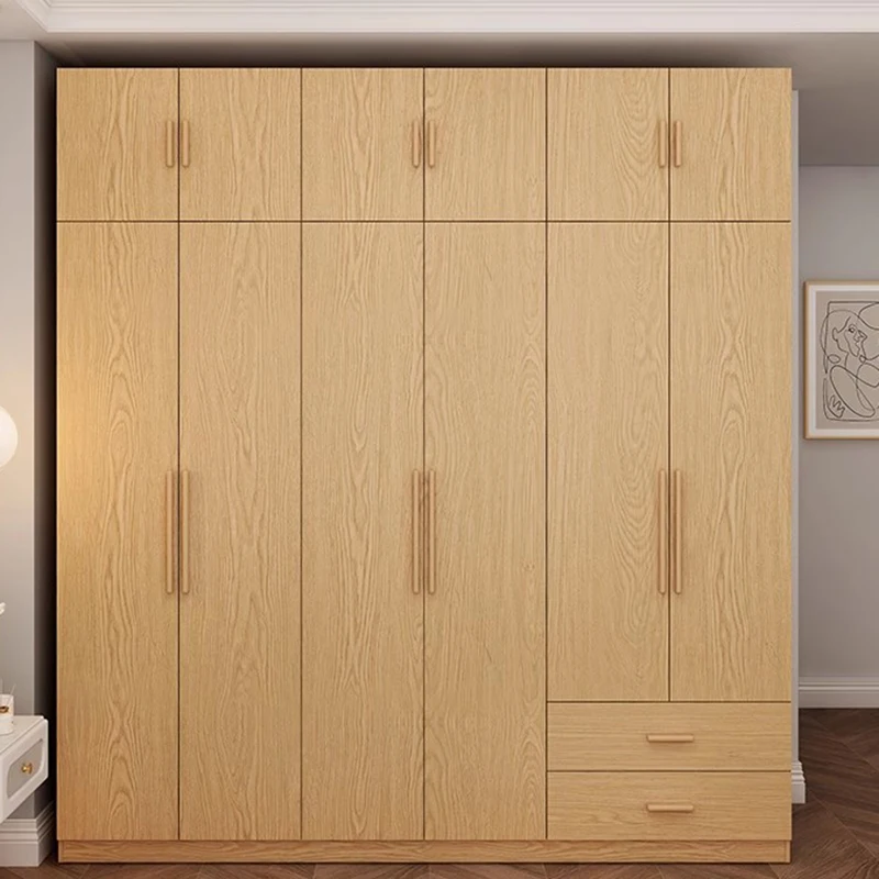 Wooden Apartment Wardrobes Free Shipping Mobile Clothing Rack Display Simple Cabinets Small Nordic Armario De Ropa Furniture
Wooden Apartment Wardrobes Free Shipping Mobile Clothing Rack Display Simple Cabinets Small Nordic Armario De Ropa Furniture