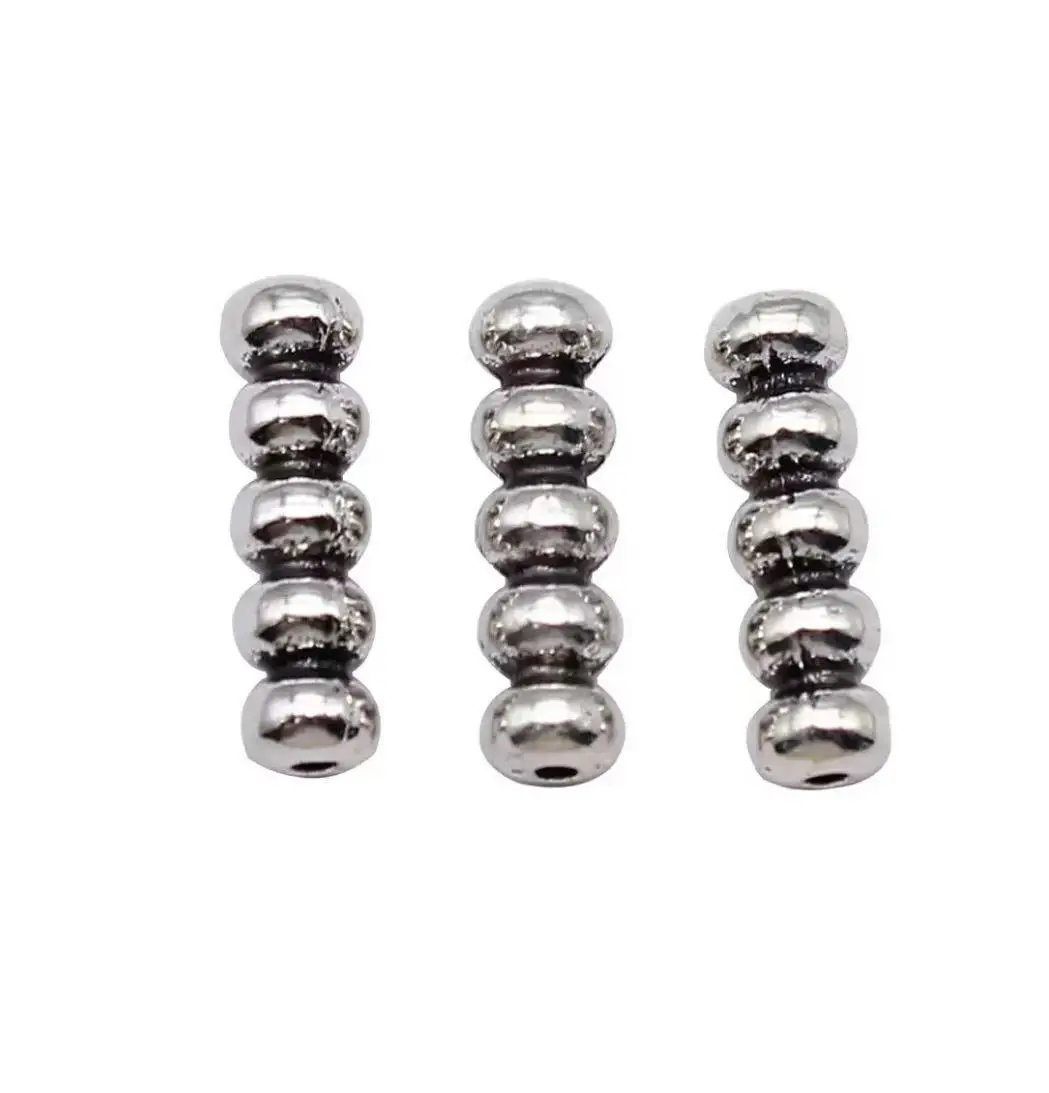 30pcs 16*4.5*4.5mm , hole 1mm Alloy metal tibetan silver color lovely beads for jewelry handmade HW2629
30pcs 16*4.5*4.5mm , hole 1mm Alloy metal tibetan silver color lovely beads for jewelry handmade HW2629
