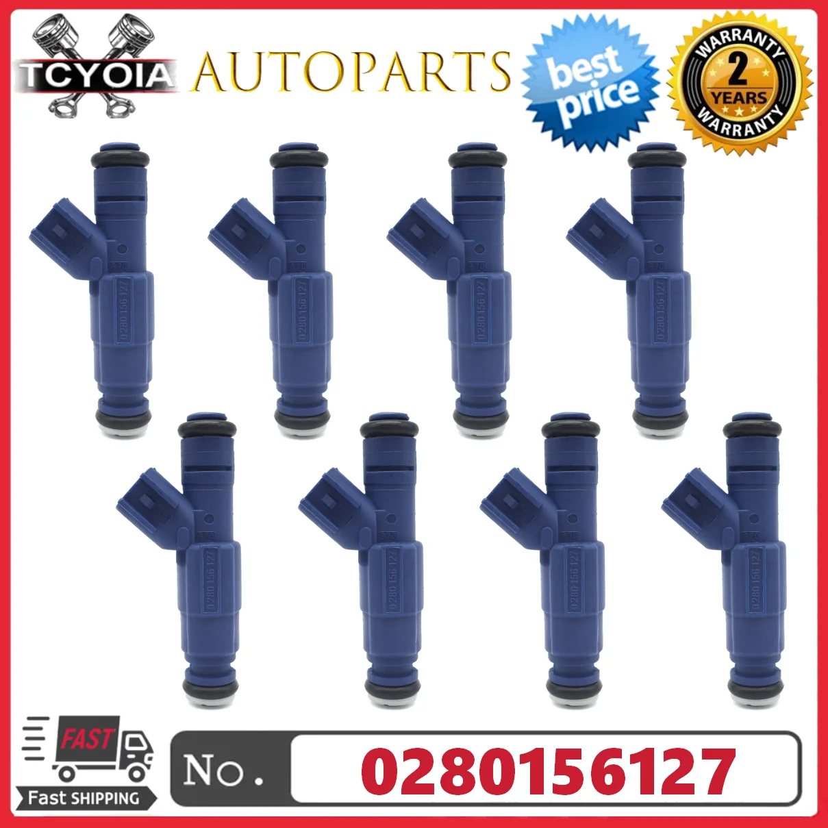 8pcs/lot 0280156127 2R3V-B5A Fuel Injector For FORD MUSTANG 2003-2004 TERMINATOR SUPERCHARGED 4.6 V8
8pcs/lot 0280156127 2R3V-B5A Fuel Injector For FORD MUSTANG 2003-2004 TERMINATOR SUPERCHARGED 4.6 V8