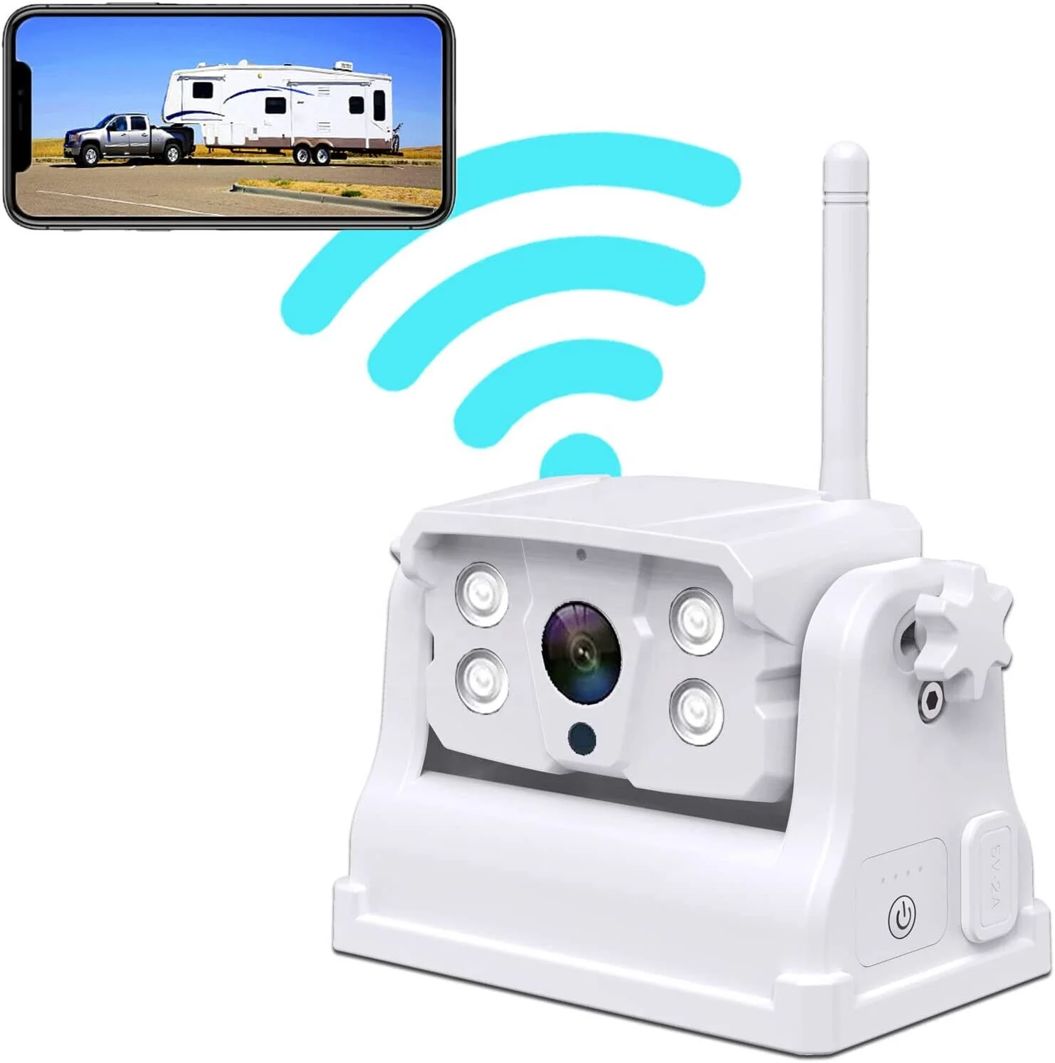 IPoster Backup Reversing Magnetic Wireless Rear View Camera Connect with IOS Android Cellphone
IPoster Backup Reversing Magnetic Wireless Rear View Camera Connect with IOS Android Cellphone
