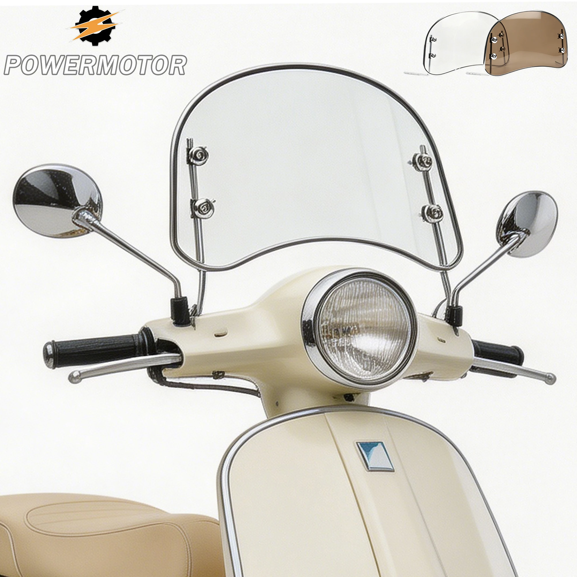 8.6inch Scooter Windshield Clear Front Screen Wind Shield Screens Deflectors For Emma Sunny E-bike Retro Front Wind Modified
8.6inch Scooter Windshield Clear Front Screen Wind Shield Screens Deflectors For Emma Sunny E-bike Retro Front Wind Modified