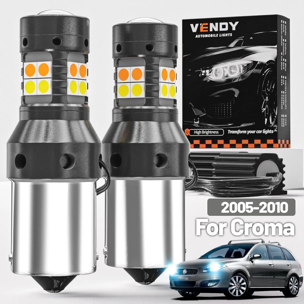 2 шт. для Fiat Croma 2005-2010 двухрежимный светодиодный указатель поворота + дневные ходовые огни DRL 2006 2007 2008 2009 аксессуары Canbus
2 шт. для Fiat Croma 2005-2010 двухрежимный светодиодный указатель поворота + дневные ходовые огни DRL 2006 2007 2008 2009 аксессуары Canbus