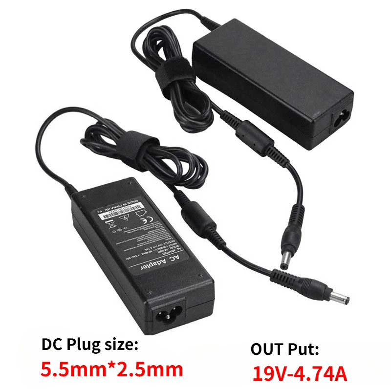Power Adapter Supply 19V 4.74A AC Laptop Notebook 19 V Volt Power Adapter 19V 4.74A Charger For Asus K53B K53BY K53E K53F Laptop
Power Adapter Supply 19V 4.74A AC Laptop Notebook 19 V Volt Power Adapter 19V 4.74A Charger For Asus K53B K53BY K53E K53F Laptop
