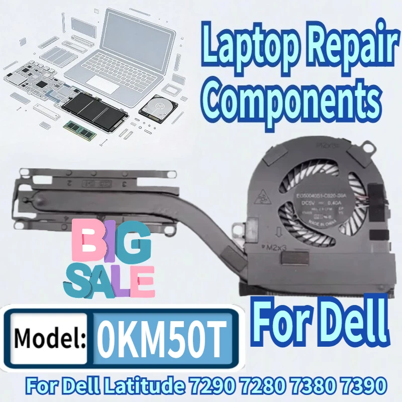 Laptop CPU Heatsink Fan EG50040S1-C920-S9A For Dell Latitude 7290 7280 7380 7390 KM50T 0KM50T AT1S5002ZAL CN-0KM50T
Laptop CPU Heatsink Fan EG50040S1-C920-S9A For Dell Latitude 7290 7280 7380 7390 KM50T 0KM50T AT1S5002ZAL CN-0KM50T