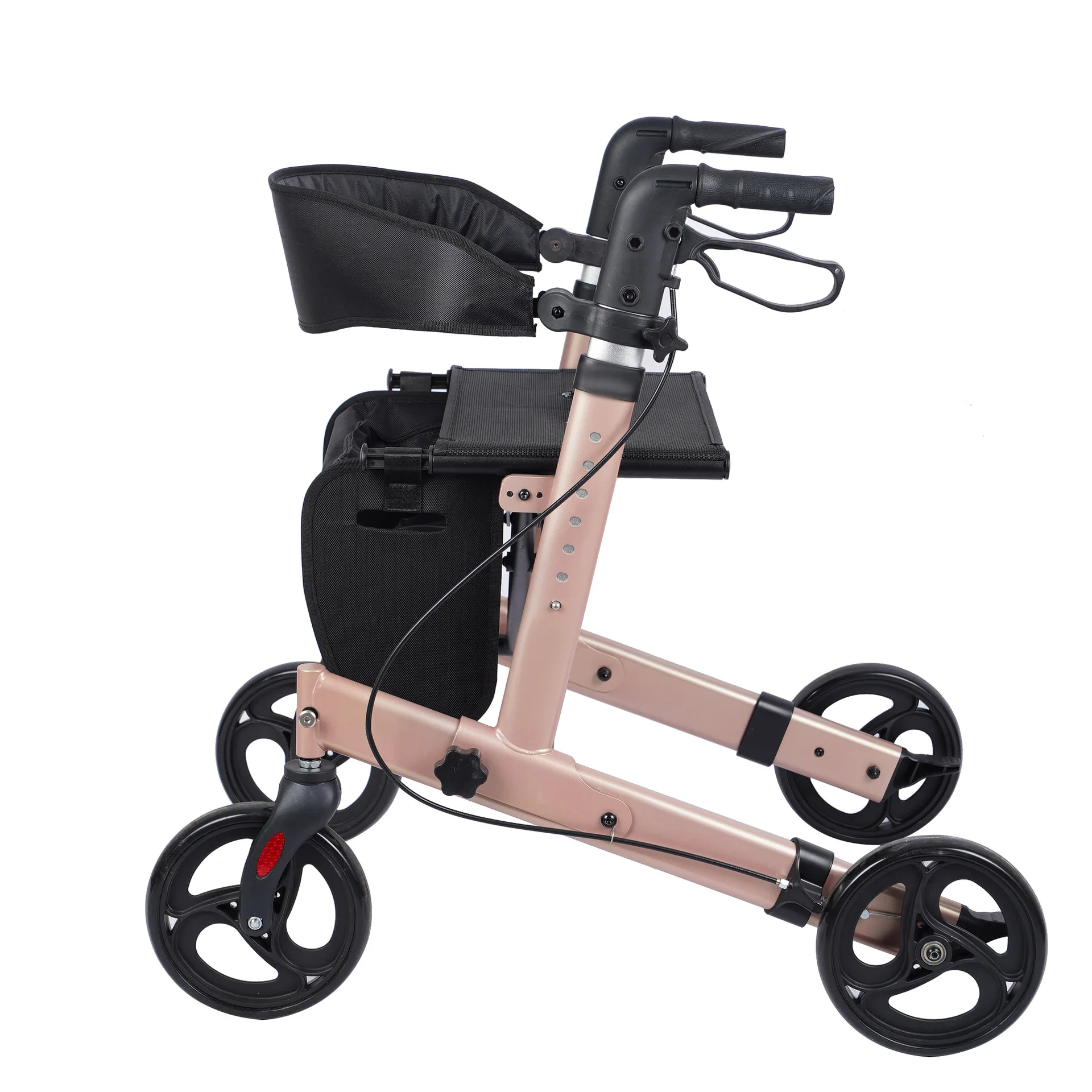 Adjustable Foldable Rollator Walker Comfortable Seat Portable Patient Shopping Equipment Bathroom Safety Equipment Cane
Adjustable Foldable Rollator Walker Comfortable Seat Portable Patient Shopping Equipment Bathroom Safety Equipment Cane