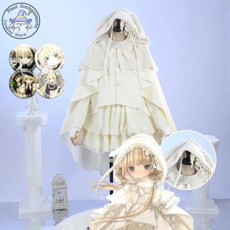 Victorique De Blois Cosplay Costume Gosick Girl Sweet Lolita Dress Rabbit Cape Outfit Christmas Costumes for Women with Badge
Victorique De Blois Cosplay Costume Gosick Girl Sweet Lolita Dress Rabbit Cape Outfit Christmas Costumes for Women with Badge