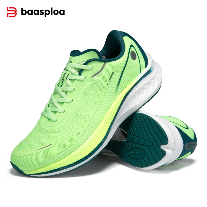Baasploa New Men Running Shoes Outdoor Casual Breathable Anti-slip Sports Shoes Male Professional Carbon Plate Jogging Sneakers
Baasploa New Men Running Shoes Outdoor Casual Breathable Anti-slip Sports Shoes Male Professional Carbon Plate Jogging Sneakers