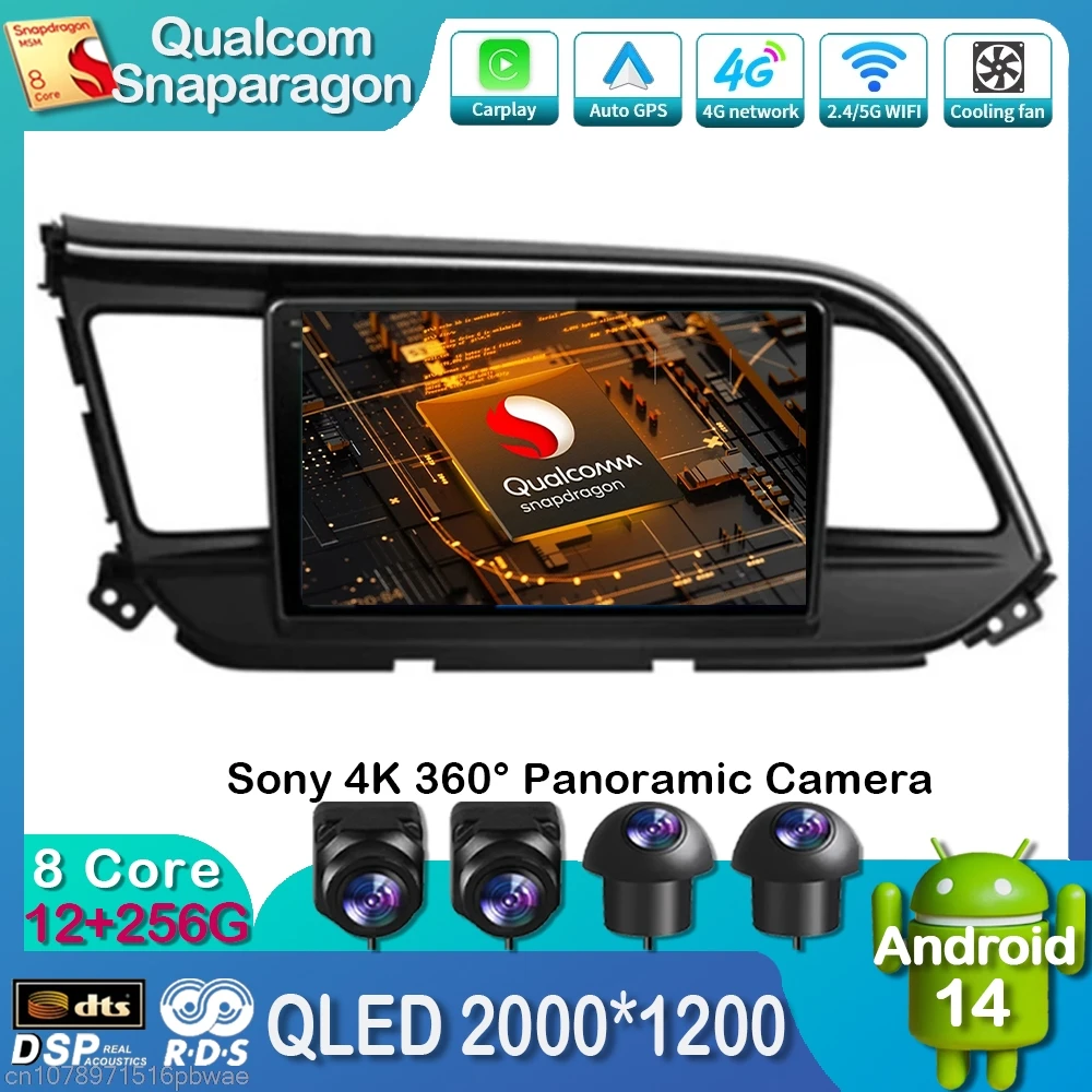 Автомобильный радиоприемник QLED на Android 14 для Hyundai Elantra 6 2016 2017 2018 2019 2020 Carplay Auto 4G WIFI GPS Navi мультимедийный видеоплеер
Автомобильный радиоприемник QLED на Android 14 для Hyundai Elantra 6 2016 2017 2018 2019 2020 Carplay Auto 4G WIFI GPS Navi мультимедийный видеоплеер