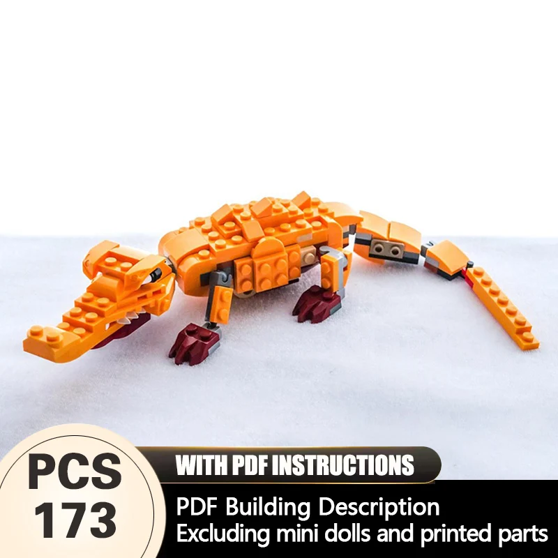 Creators Animal Series Model MOC Building Bricks Alligator Modular Technology Gifts Holiday Assemble Children Toys Suit
Creators Animal Series Model MOC Building Bricks Alligator Modular Technology Gifts Holiday Assemble Children Toys Suit