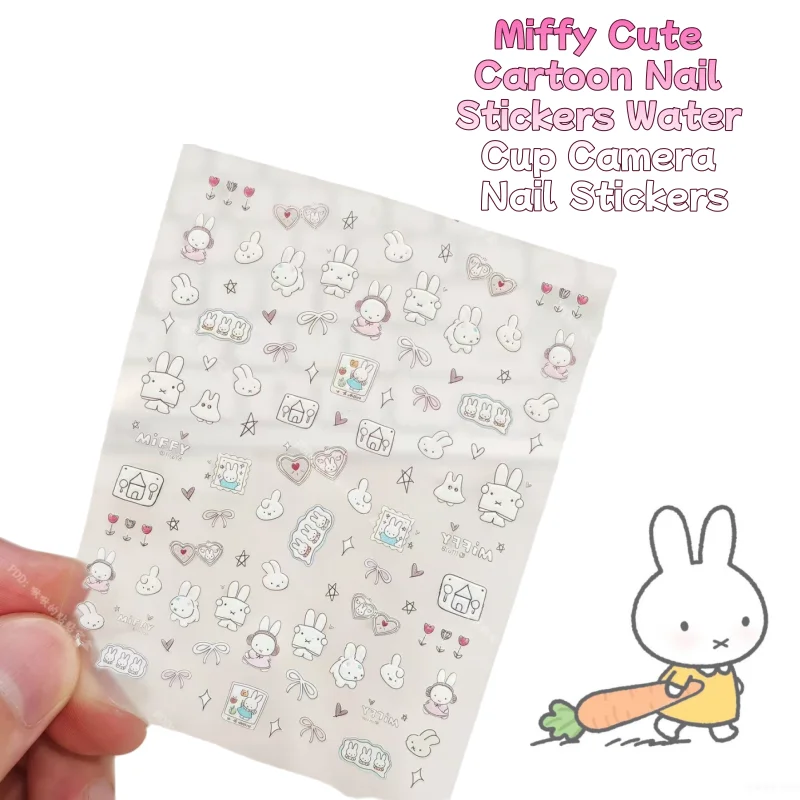 Miffy Rabbit Cute Cartoon Nail Stickers 3D Relief Customized Water Cup Camera Nail Stickers Decoration
Miffy Rabbit Cute Cartoon Nail Stickers 3D Relief Customized Water Cup Camera Nail Stickers Decoration