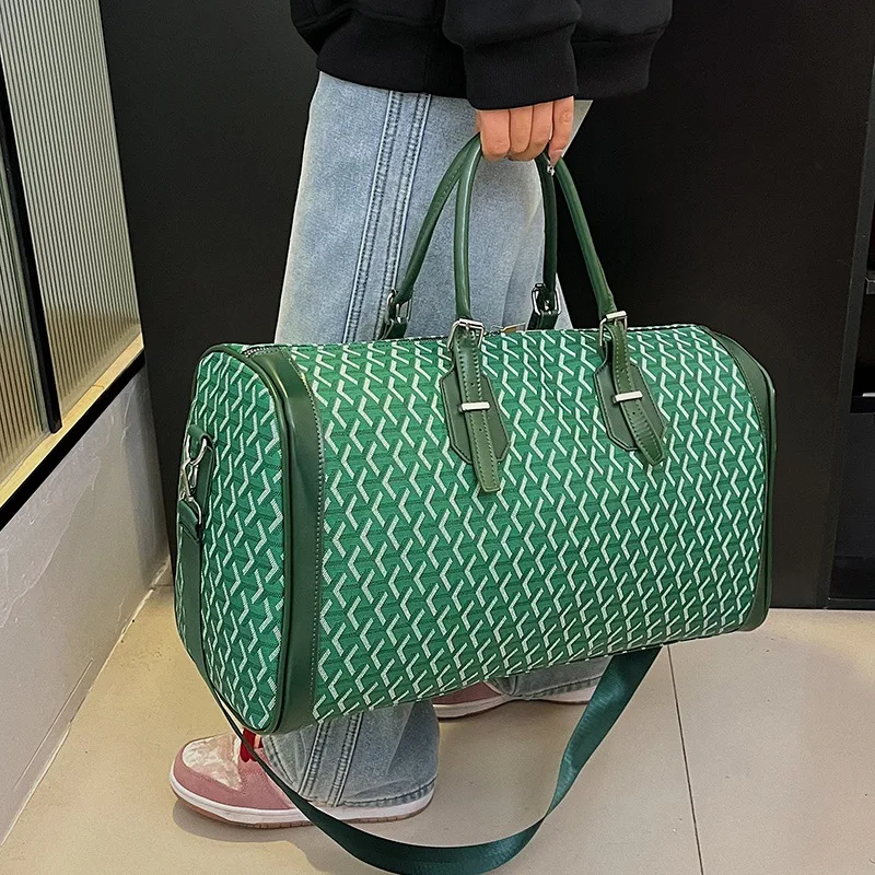 New Large Capacity Travel Bag Single Shoulder Crossbody Handbag Trendy VersatilePULuggage Bag Boarding Bag
New Large Capacity Travel Bag Single Shoulder Crossbody Handbag Trendy VersatilePULuggage Bag Boarding Bag