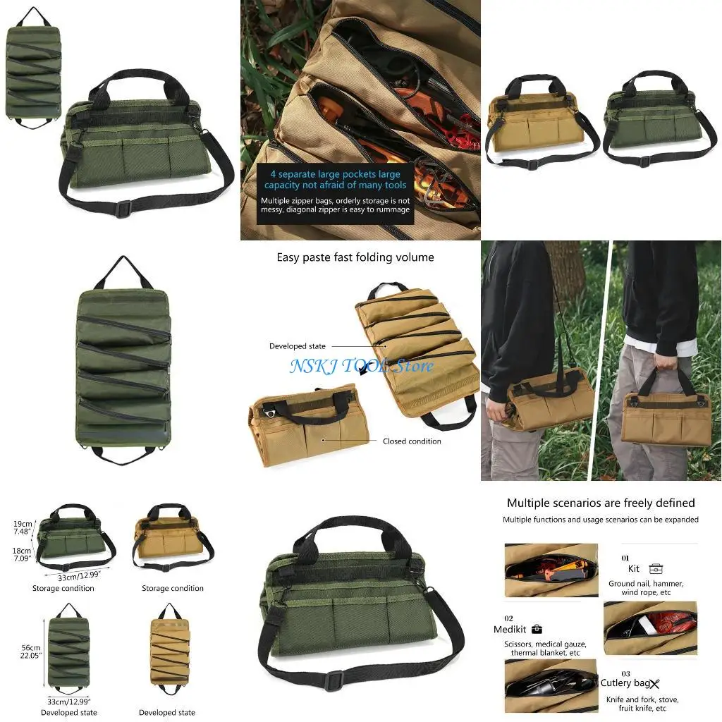 L8RC Canvas Tool Roll Space Saving Designs Organizers for Easy Storage & Transport
L8RC Canvas Tool Roll Space Saving Designs Organizers for Easy Storage & Transport