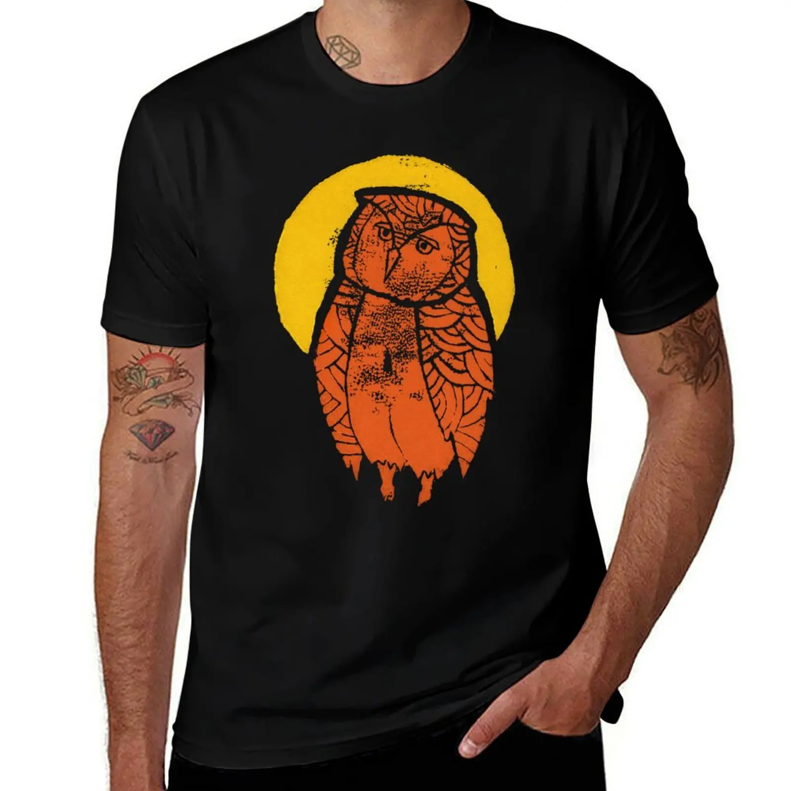 Owl Moon Linocut (dark tee) T-Shirt croswit shirt man blue archive blanks tshirts for men
Owl Moon Linocut (dark tee) T-Shirt croswit shirt man blue archive blanks tshirts for men