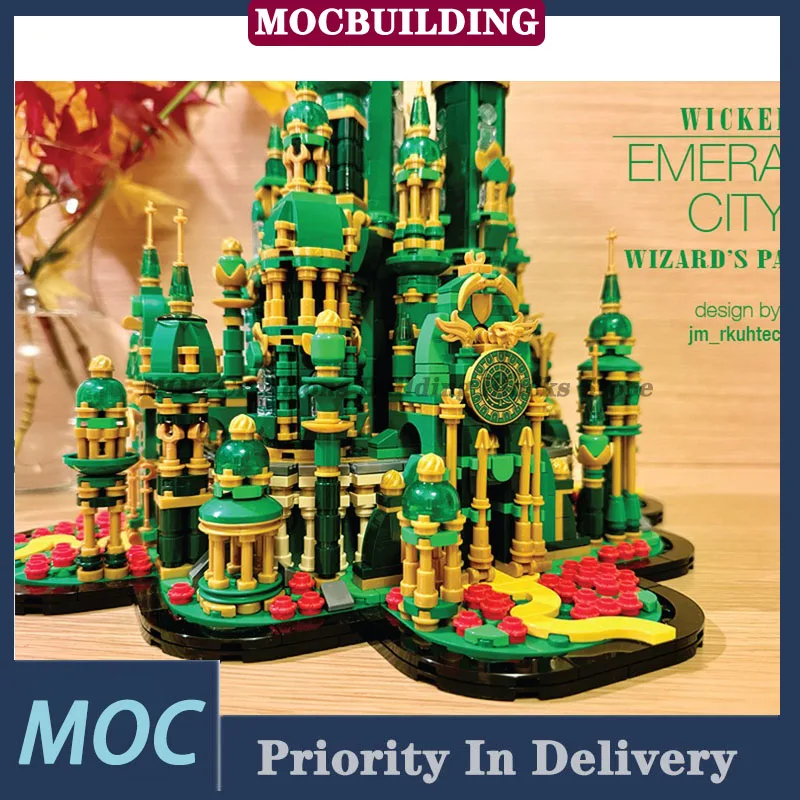 Конструктор City Wizard's Palace Movie Model Building Blocks MOC: Серия коллекционных моделей «Процветающая архитектура: Башня, Дракон, Звон, Железнодорожная станция»
Конструктор City Wizard's Palace Movie Model Building Blocks MOC: Серия коллекционных моделей «Процветающая архитектура: Башня, Дракон, Звон, Железнодорожная станция»