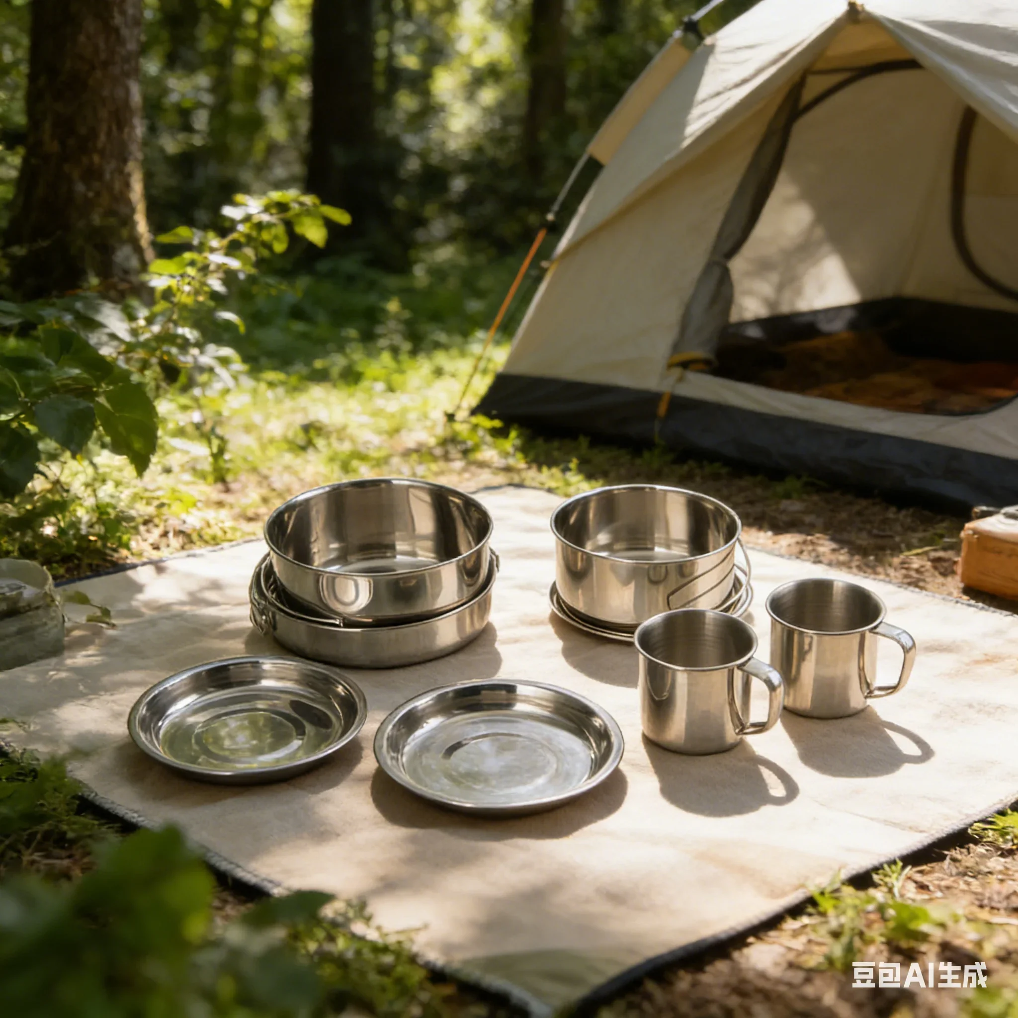 Stainless Steel Camping Cookware Set Portable Folding Bowl Pots Cups Tableware For Outdoor Picnic Camping Supplies
Stainless Steel Camping Cookware Set Portable Folding Bowl Pots Cups Tableware For Outdoor Picnic Camping Supplies