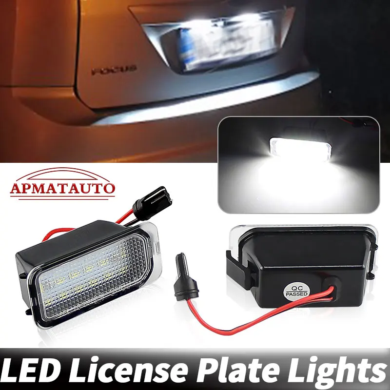 2Pcs License Plate Light for Ford KUGA S MAX MONDEO MK4 MK5 MK2 FIESTA 2008-2019 FOCUS ABS Plastic 12V LED Number Signal Light
2Pcs License Plate Light for Ford KUGA S MAX MONDEO MK4 MK5 MK2 FIESTA 2008-2019 FOCUS ABS Plastic 12V LED Number Signal Light