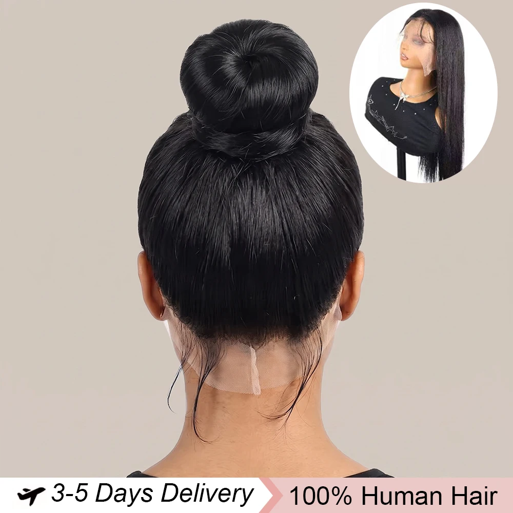 360 Full Lace Front Wig 200% Density 30 Inch Straight Human Hair Wigs 100% Human Hair HD Transparent Lace Frontal Pre Plucked Lace Front
360 Full Lace Front Wig 200% Density 30 Inch Straight Human Hair Wigs 100% Human Hair HD Transparent Lace Frontal Pre Plucked Lace Front