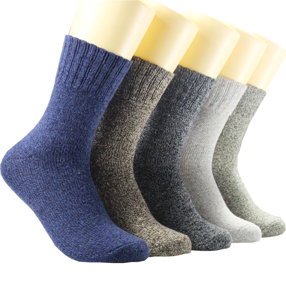 5 Pairs 1 Lot Men's Winter Warm Wool Socks Harajuku Retro Set Pack Solid Color Thick Terry Cashmere Sock christmas gift Sox Male
5 Pairs 1 Lot Men's Winter Warm Wool Socks Harajuku Retro Set Pack Solid Color Thick Terry Cashmere Sock christmas gift Sox Male