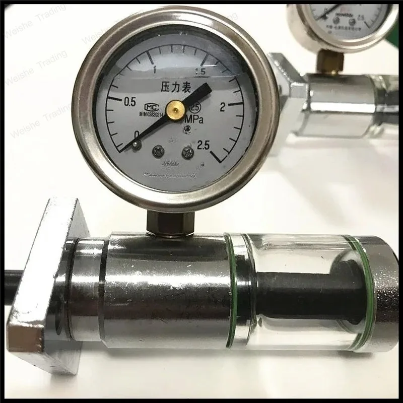 Diesel VE Pump Piston Plunger Travel Tester with 2.5Mpa Pressur Gauge for Repairing Tool
Diesel VE Pump Piston Plunger Travel Tester with 2.5Mpa Pressur Gauge for Repairing Tool