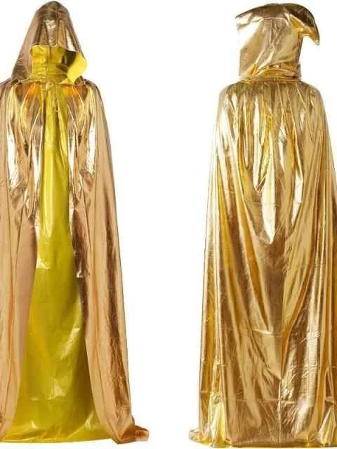 Golden King Short Cloak Role-playing Costume Silver Prince Halloween Robe Shiny Surface Children's Party Wear Polyester Material
Golden King Short Cloak Role-playing Costume Silver Prince Halloween Robe Shiny Surface Children's Party Wear Polyester Material