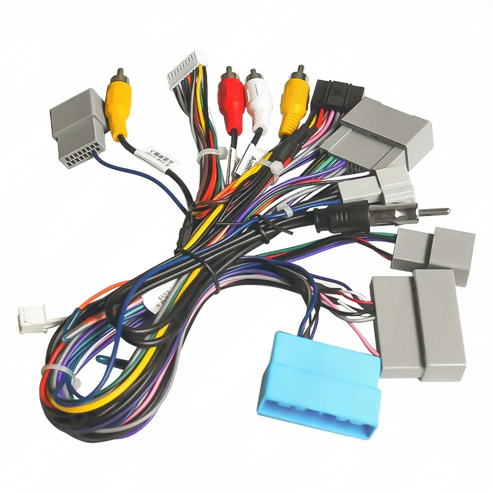 Wiring Harness CAN Bus Decoder RCA Connector Car Android Unit Plug Cable Adapter for Honda Accord10 2018-2019
Wiring Harness CAN Bus Decoder RCA Connector Car Android Unit Plug Cable Adapter for Honda Accord10 2018-2019