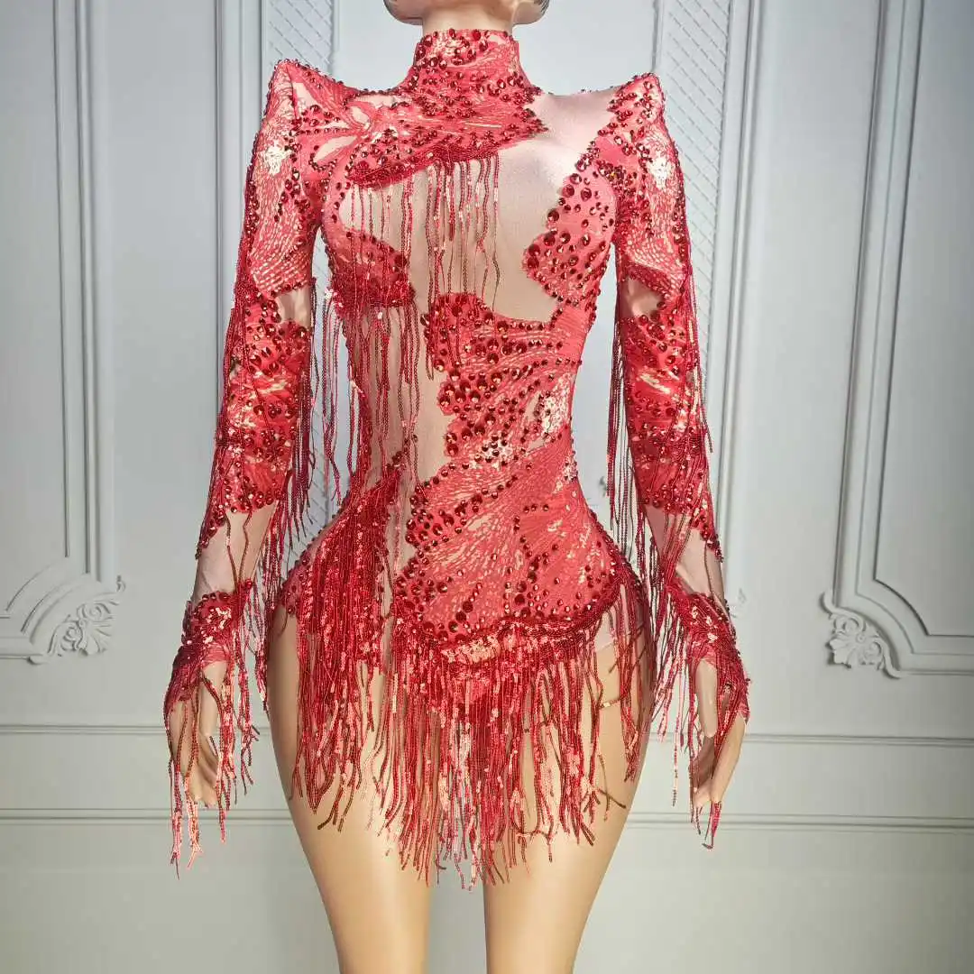 Women's Drag Queen Performance Costume 2026 Glittery Sequin High Waist Tassle Bodysuits For Entertainment And Masquerade
Women's Drag Queen Performance Costume 2026 Glittery Sequin High Waist Tassle Bodysuits For Entertainment And Masquerade