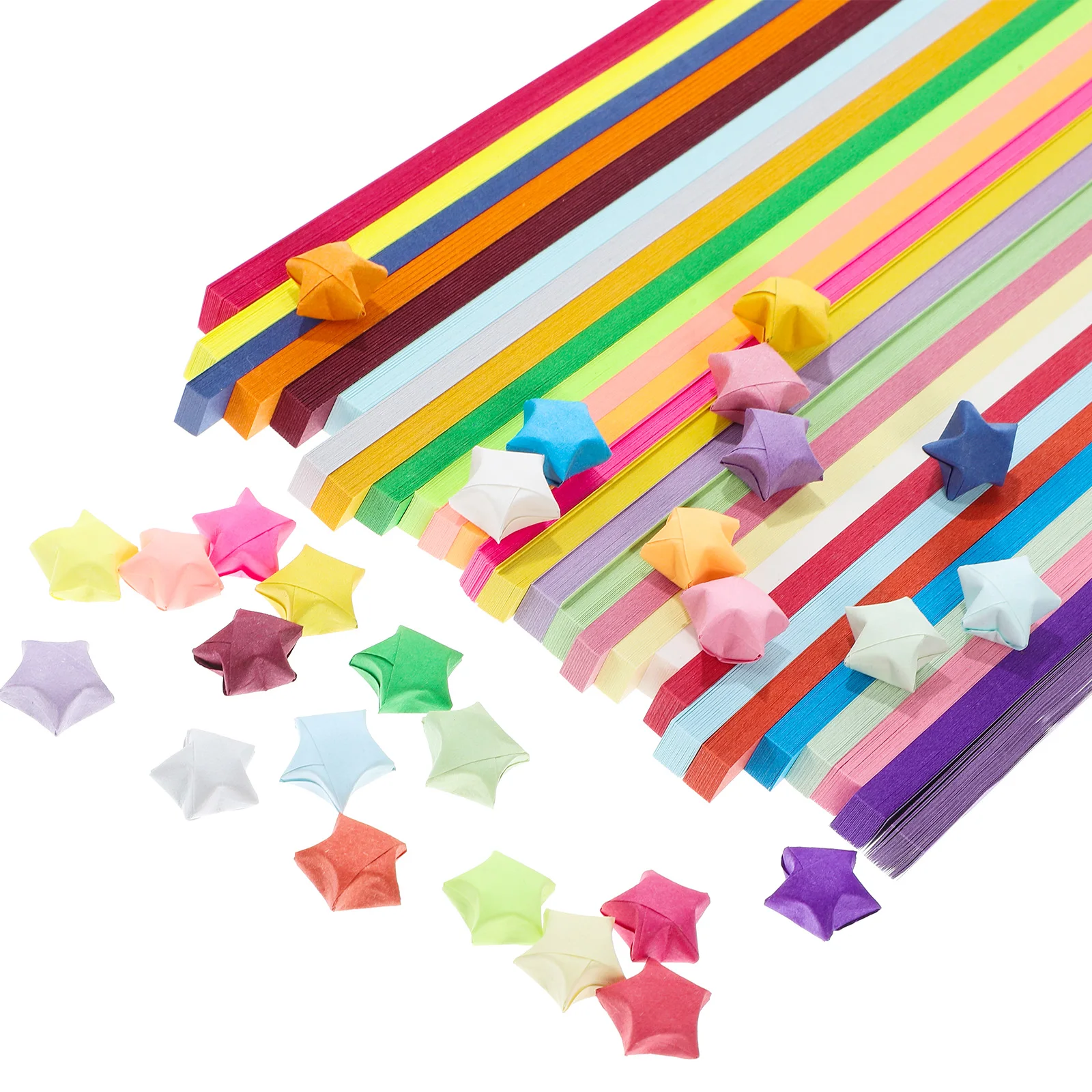 2700 Sheets Colorful Star Paper Paper Solid Color Folding Strips for Origami Kids Activity Craft Decoration Handmade
2700 Sheets Colorful Star Paper Paper Solid Color Folding Strips for Origami Kids Activity Craft Decoration Handmade