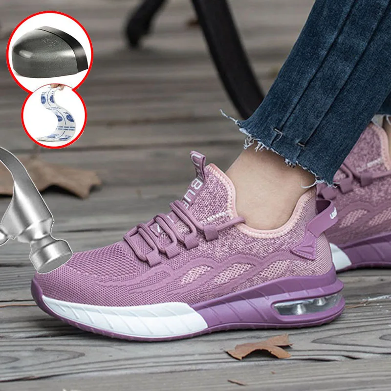 Oulylan Anti-puncture Work Shoes Lightweight Steel Baotong Safety Shoes Absorbent Breathable Protective Shoes Anti-smash
Oulylan Anti-puncture Work Shoes Lightweight Steel Baotong Safety Shoes Absorbent Breathable Protective Shoes Anti-smash