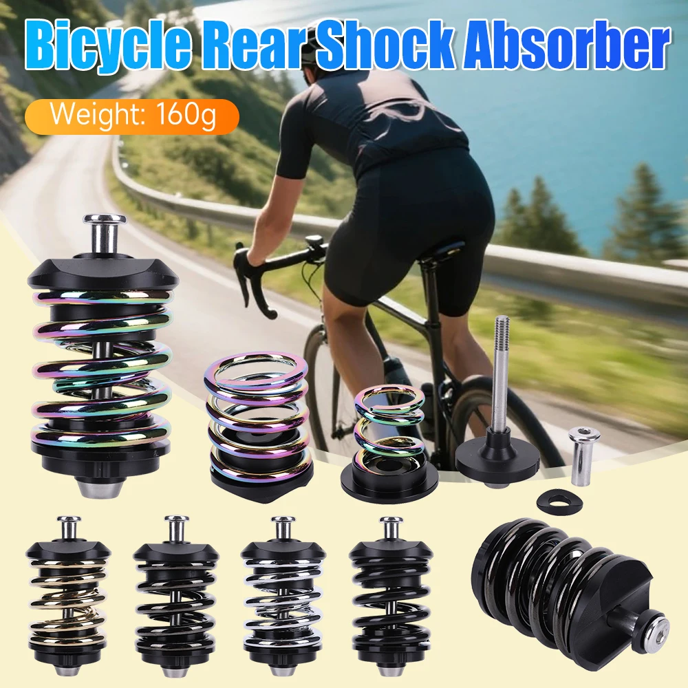 Bicycle Rear Shock Absorber Lightweight Foldable Bike Suspension Spring Stainless Steel Bicycle Damper for Java Neo Folding Bike
Bicycle Rear Shock Absorber Lightweight Foldable Bike Suspension Spring Stainless Steel Bicycle Damper for Java Neo Folding Bike