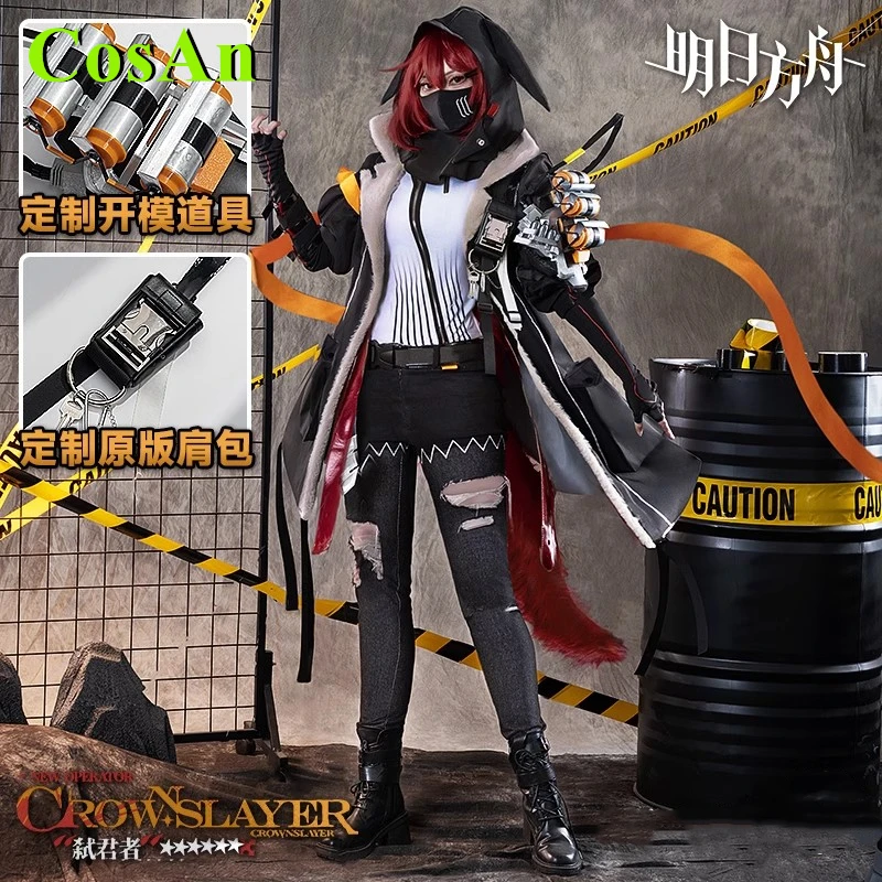 CosAn Game Arknights Lyudmila Irinicina Косплей Костюм Kingslayer Высококачественная женская одежда Одежда для ролевых игр
CosAn Game Arknights Lyudmila Irinicina Косплей Костюм Kingslayer Высококачественная женская одежда Одежда для ролевых игр