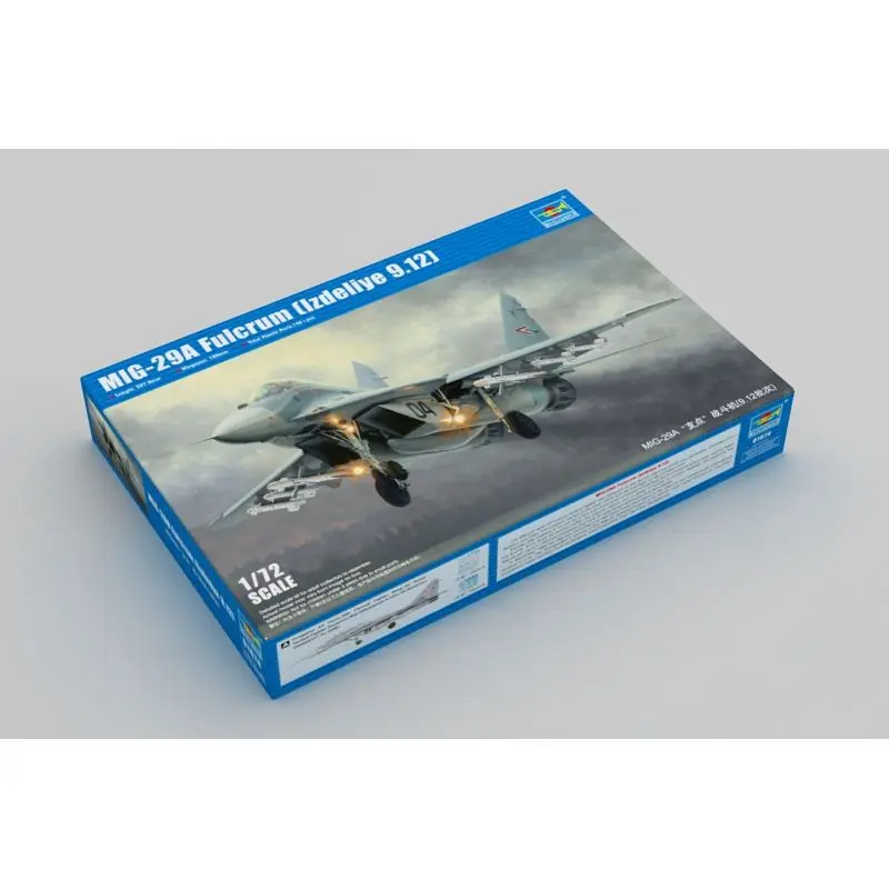 Trumpeter 01674, 1/72 MIG-29A Fulcrum (Izdeliye 9,12)-набор моделей в масштабе
Trumpeter 01674, 1/72 MIG-29A Fulcrum (Izdeliye 9,12)-набор моделей в масштабе