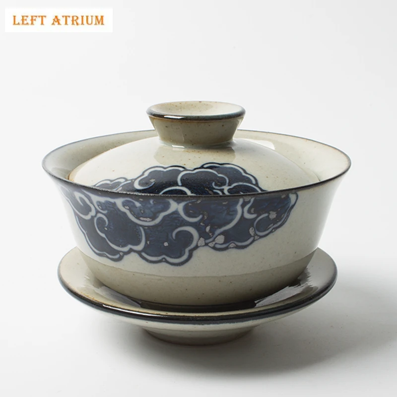 Ручная роспись Cloud Gaiwan для чайной керамики с крышкой, чайная посуда, набор для чайной церемонии кунг-фу, кофейные кружки, миски Chawan
Ручная роспись Cloud Gaiwan для чайной керамики с крышкой, чайная посуда, набор для чайной церемонии кунг-фу, кофейные кружки, миски Chawan