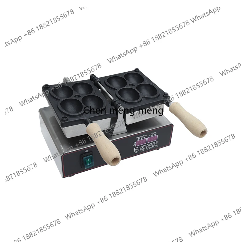Popular 1600W 4-Hole Smiley Face Egg Waffle Maker Mango Waffle Machine Electric Biscuit Snack-making Machine
Popular 1600W 4-Hole Smiley Face Egg Waffle Maker Mango Waffle Machine Electric Biscuit Snack-making Machine