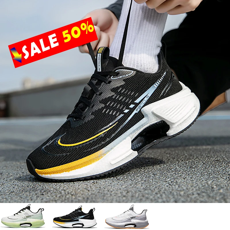 New Marathon Air Cushion Men Running Shoes Breathable marathon Sports gihtweight Sneakers Women's Comfortable Athletic Training
New Marathon Air Cushion Men Running Shoes Breathable marathon Sports gihtweight Sneakers Women's Comfortable Athletic Training
