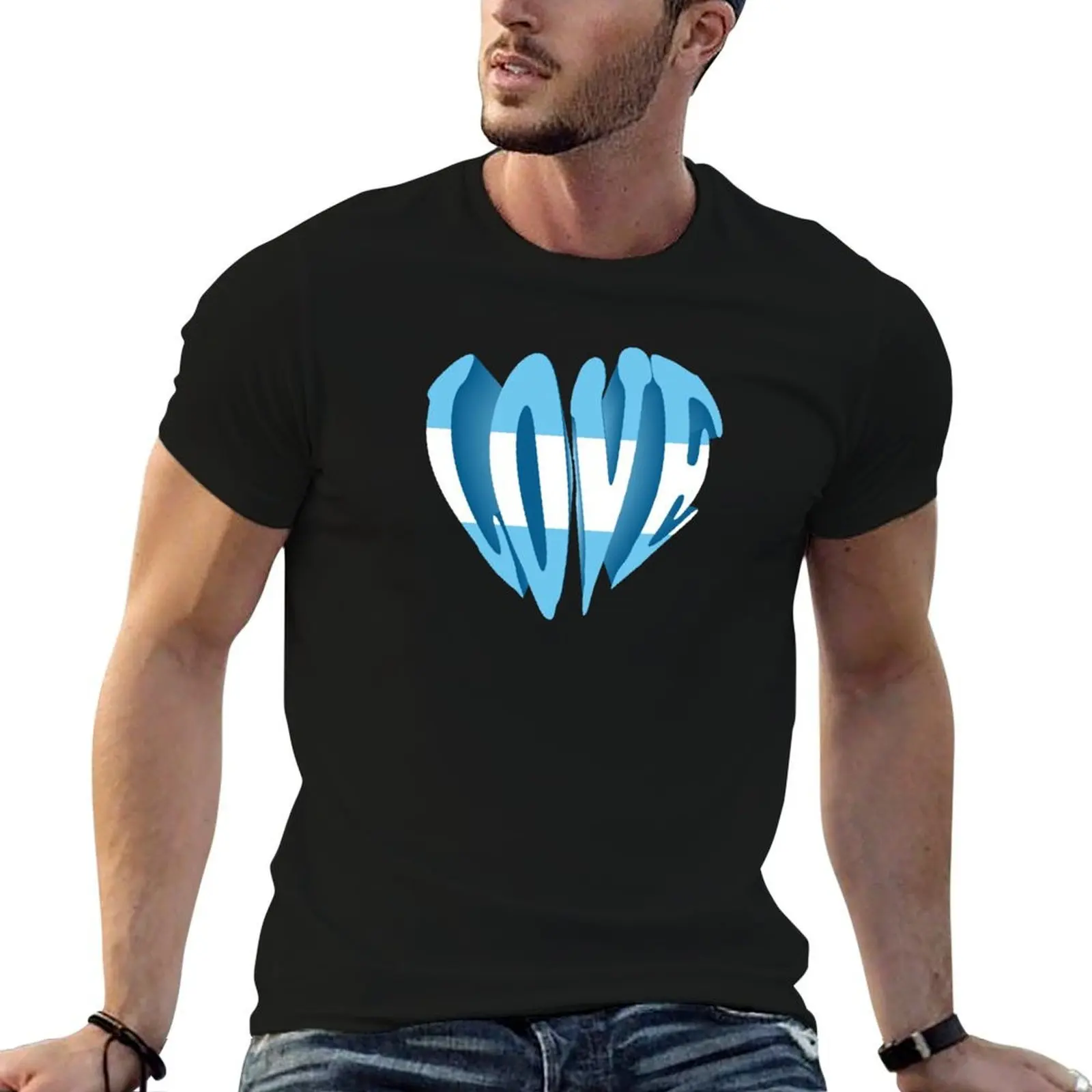 Argentina Flag Colour Heart T-Shirt t shirts for man cotton soft t shirts designer T-Shirt
Argentina Flag Colour Heart T-Shirt t shirts for man cotton soft t shirts designer T-Shirt