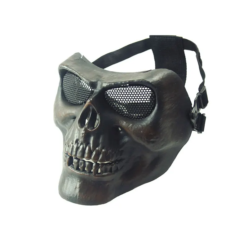 Тактическая маска черепа для страйкбола, металлическая Сетчатая Маска для Глаз, боевая игра, Защита лица M02, череп для косплея QG234S
Тактическая маска черепа для страйкбола, металлическая Сетчатая Маска для Глаз, боевая игра, Защита лица M02, череп для косплея QG234S