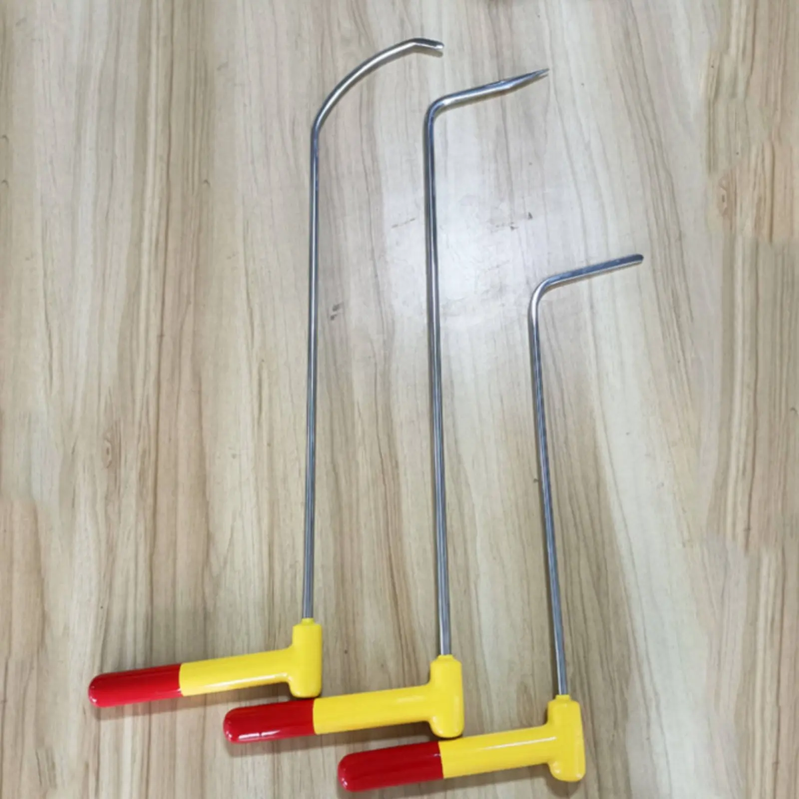 Paintless Dent-Free Repair Kit Alloy Steel Material Car Dent-Free Hook Kit Auto Frame Lever Bar Tool Rubber Coated Handle
Paintless Dent-Free Repair Kit Alloy Steel Material Car Dent-Free Hook Kit Auto Frame Lever Bar Tool Rubber Coated Handle