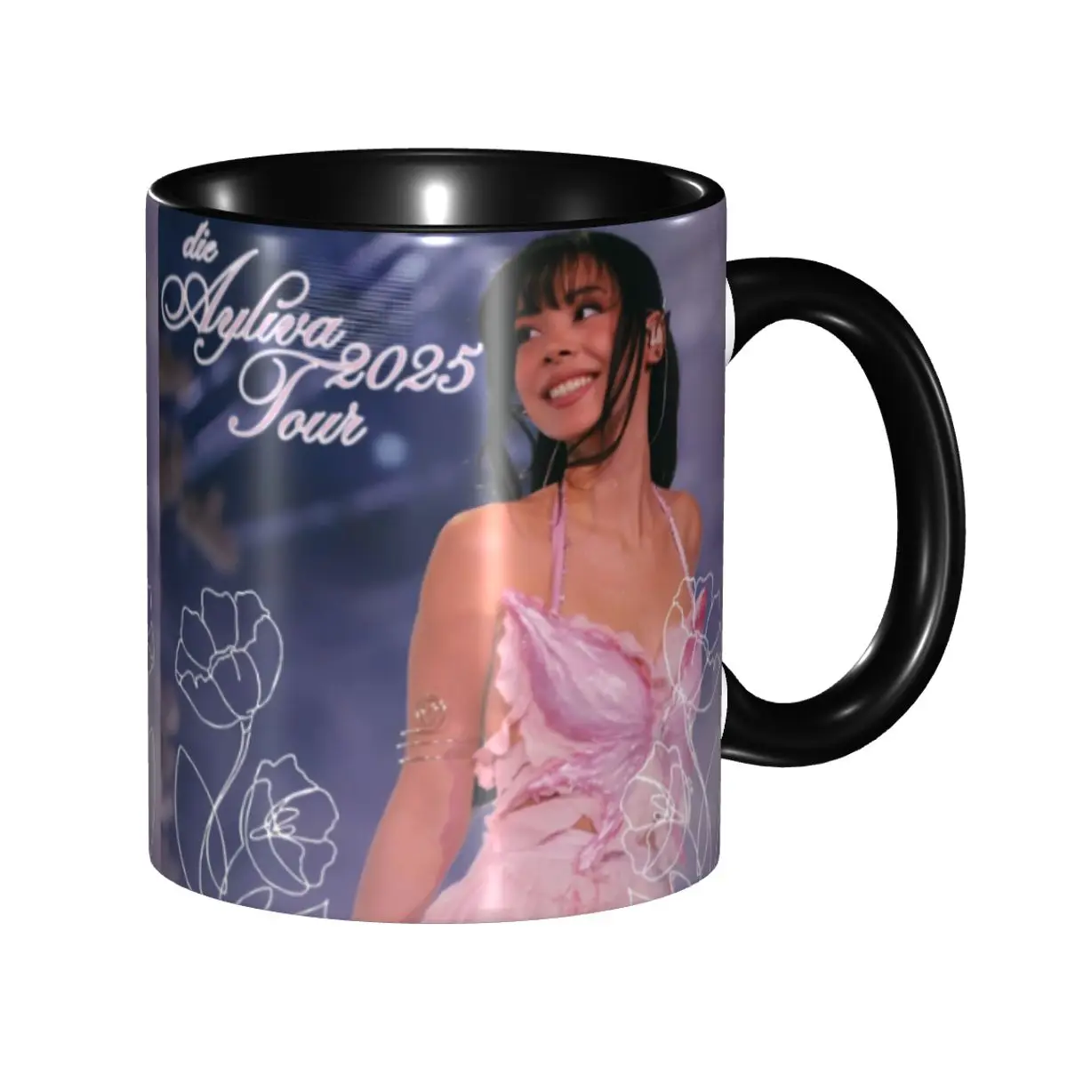Grunge Style Ayliva Tour 2025 Mugs Personalized Ceramic Coffee Mug Cup Creative Gift
Grunge Style Ayliva Tour 2025 Mugs Personalized Ceramic Coffee Mug Cup Creative Gift