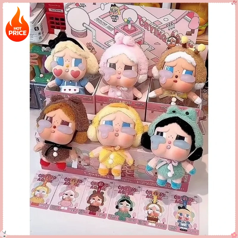 New For Mystery Blind Box Figures Crybaby Crying Again Series Cute Vinyl Doll Toy Crybaby Animal Pendant Keychain Doll Present
New For Mystery Blind Box Figures Crybaby Crying Again Series Cute Vinyl Doll Toy Crybaby Animal Pendant Keychain Doll Present